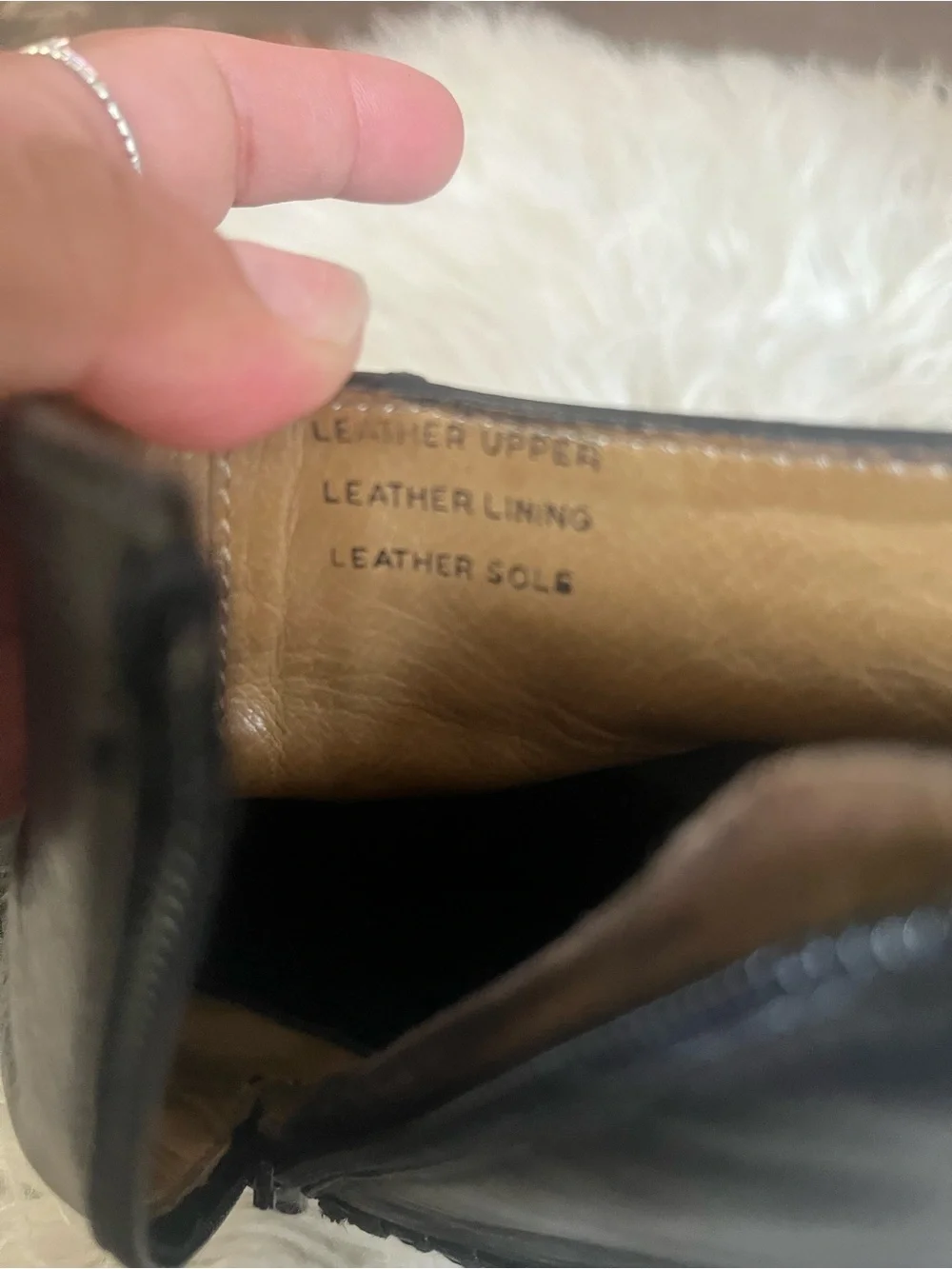 Mark Nason Black Leather Chukka Boots with Side Zip